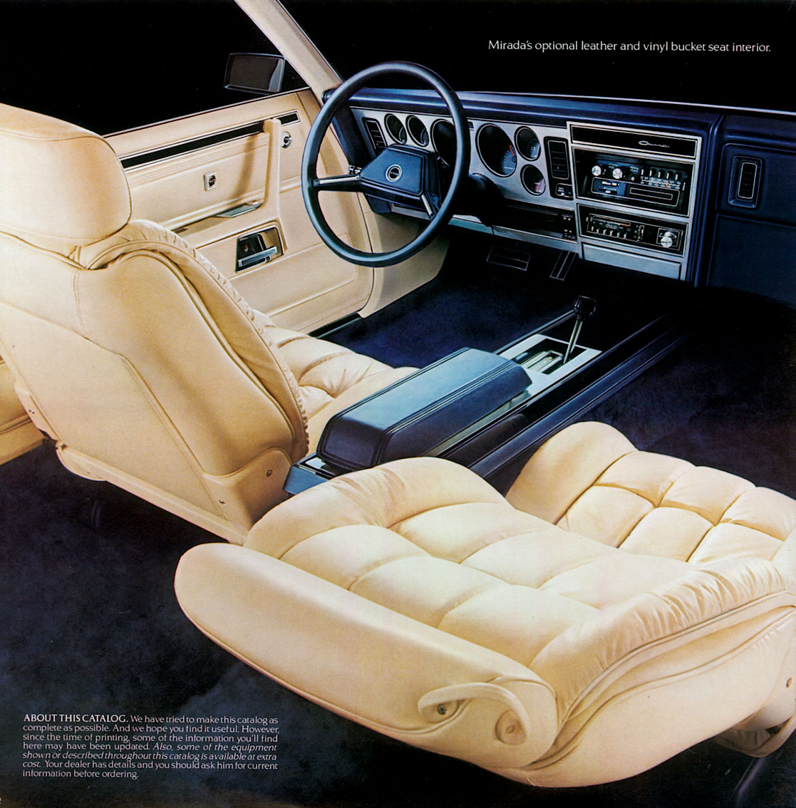 1981 Dodge Mirada Brochure Page 6